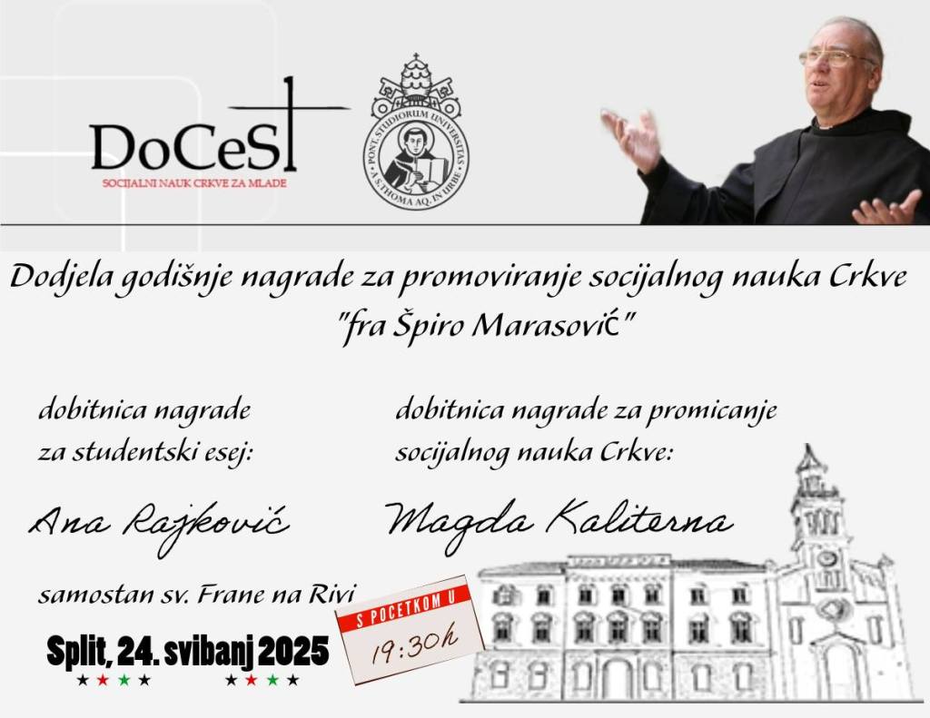 Dodjela 2. godišnje nagrade „fra Špiro&nbsp;Marasović“